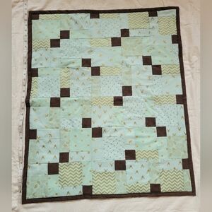 Handmade Patchwork Baby Quilt